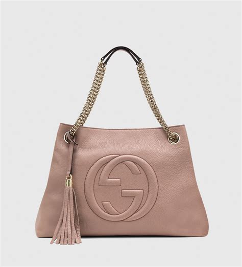 pochette rosa gucci cuore|gucci leather shoulder bag.